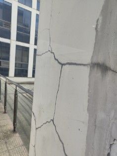 外墙涂料开裂